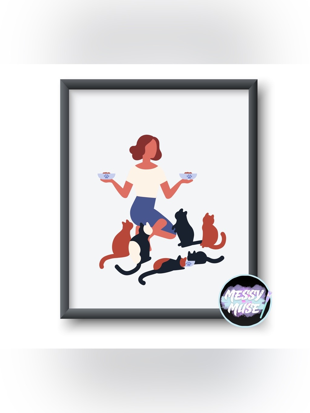 8.5x11 Wall Art Print | Handmade Home Decor | Ready to Frame Art Print
